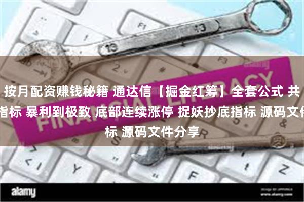 按月配资赚钱秘籍 通达信【掘金红筹】全套公式 共29个指标 暴利到极致 底部连续涨停 捉妖抄底指标 源码文件分享