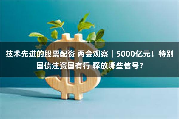 技术先进的股票配资 两会观察｜5000亿元！特别国债注资国有行 释放哪些信号？